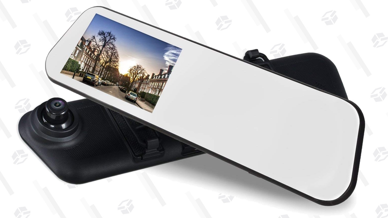 Espejo con cámara trasera Auto-Vox M6Pro | $77 | Amazon | Usa el código 58YB3PX7Gráfico: Shep McAllister